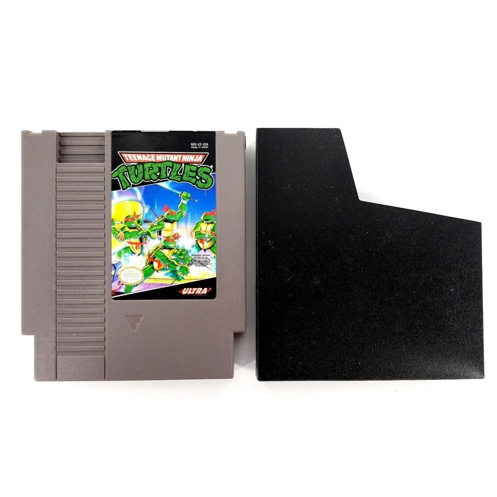 Teenage Mutant Ninja Turtles (Nintendo NES, 1989) Authentic Cart Only Tested